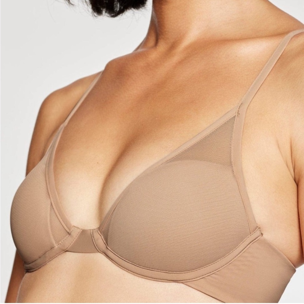 ❣️ NWT Pepper bra - All You Bra Mesh Buff color